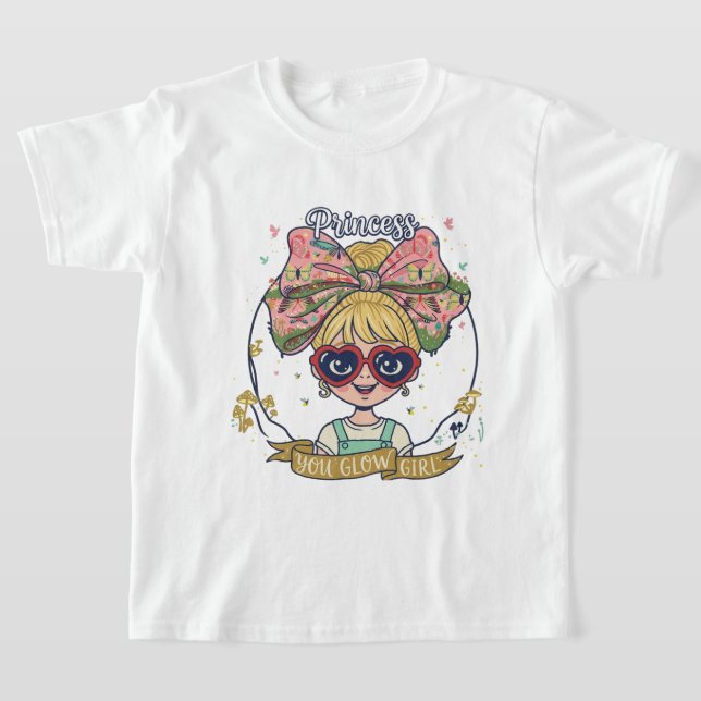 Camiseta Menina Princesa (Postura )