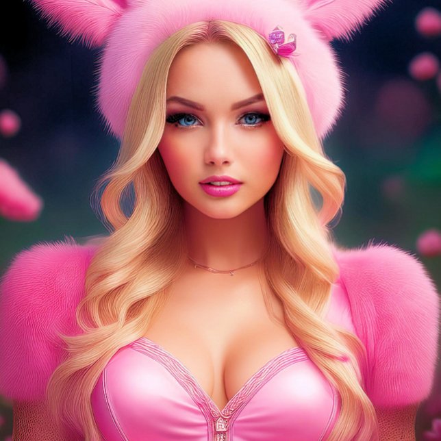 Camiseta Menina Princesa Belo Coelhinho (Criador carregado)