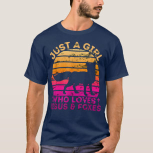 Camiseta Menina Que Ama Jesus E FoesMulher Cristã