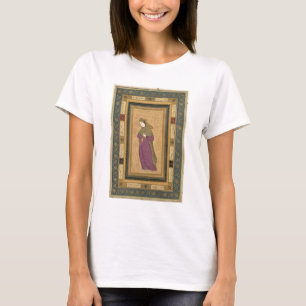 Camiseta Menina que guardara um aigrette, do grande Alb de