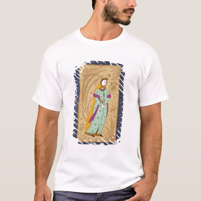 Camiseta Menina que guardara uma embarcação do vinho e uma (Frente)