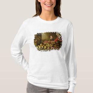 Camiseta Menina que vende uvas