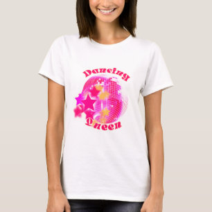 Camiseta Menina Rosa Bonita, Rainha Dançante da Bola de Dis