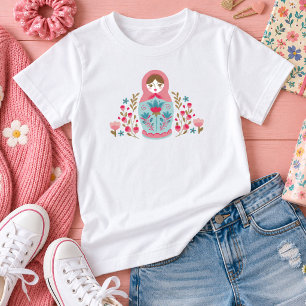 Camiseta Menina Rosa Fofa