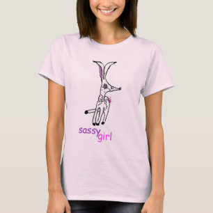 Camiseta menina sassy