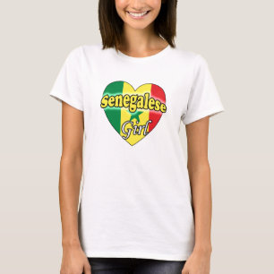 Camiseta Menina senegalesa
