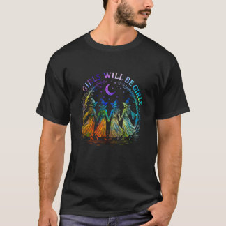 Camiseta Menina Será Meninas Bruxa Bruxa Sazon Espiritual A