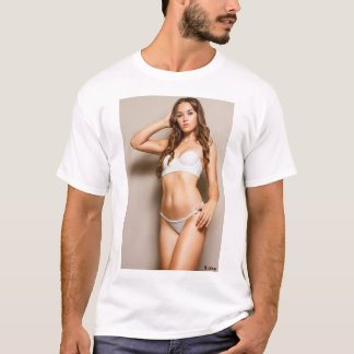 Camiseta Menina sexy de biquíni Tshirt
