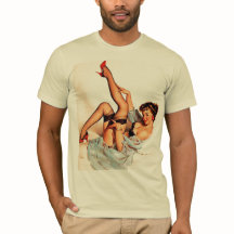 Menina "sexy" do pinup retro