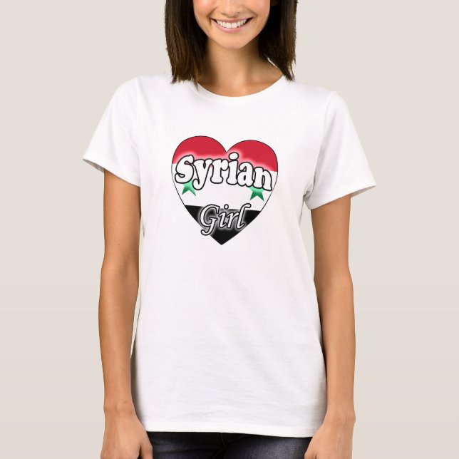 Camiseta Menina Síria (Frente)