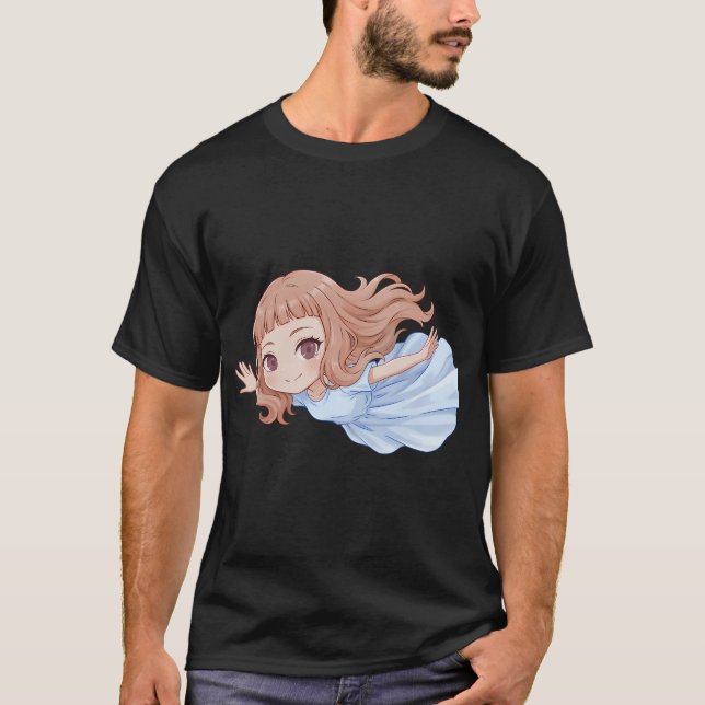 Camiseta Menina Sonhadora Josee Chibi (Frente)