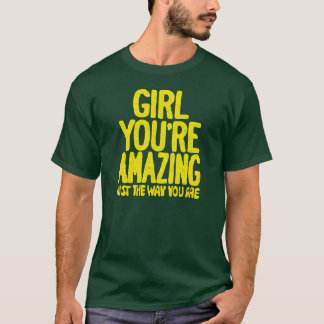 Camiseta Menina sua surpresa apenas da maneira você é