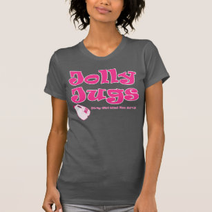 Camiseta Menina suja do benefício alegre do cancro da mama