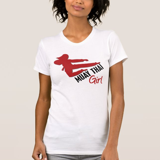 Camiseta Menina TAILANDESA 1,1 de MUAY (Frente)