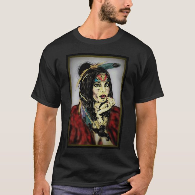 Camiseta menina tribal (Frente)