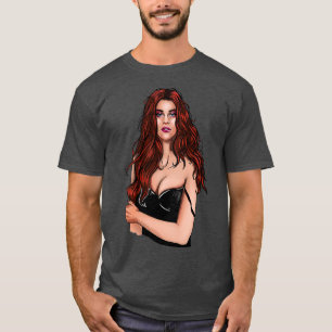 Camiseta Menina vermelha 1