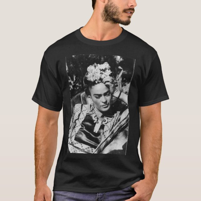 Camiseta Menina vintage Frida (Frente)