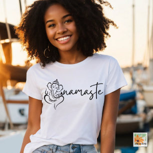 Camiseta menina yogi da meditação espiritual de presente na