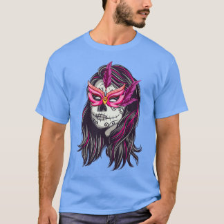 Camiseta menina zombie