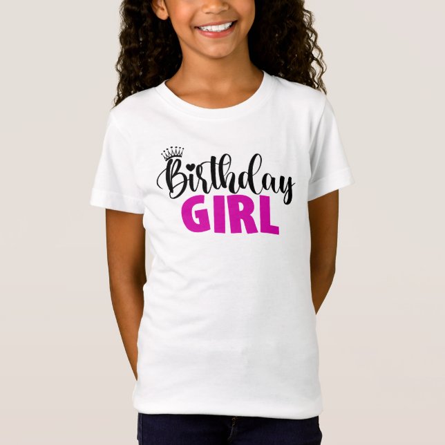 Camiseta meninadeaniversário (Frente)