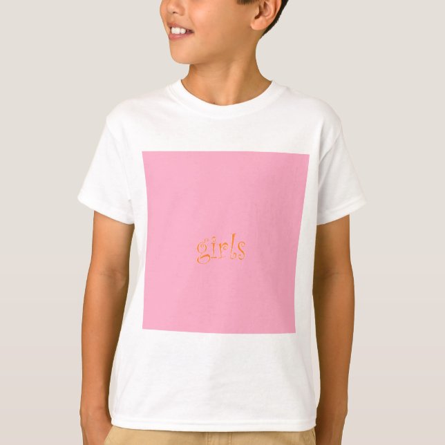 Camiseta meninas (Frente)