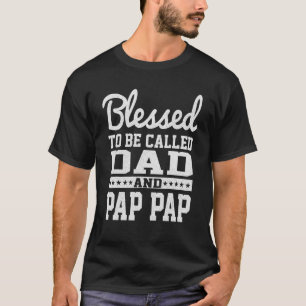 Camiseta Meninas Abençoadas Como Pap Pap Pap Pap Pap Pap Pa