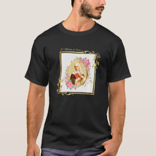 Camiseta Meninas Adolescentes Católicas de Pureza de Santa