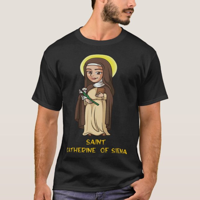Camiseta Meninas Adolescentes da Pureza Católica de Sta.Cat (Frente)