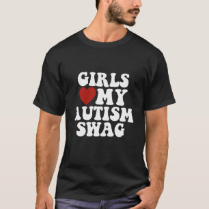 Camiseta Meninas Adoram Meu Autismo Trocam Dons Autistas En