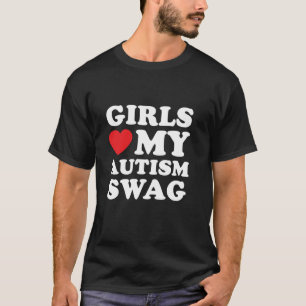 Camiseta Meninas Adoram Meu Autismo Trocam Dons Autistas En