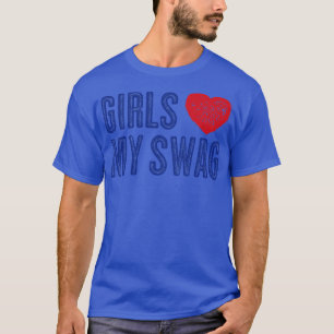 Camiseta Meninas Afastadas Adoram Meu Saco