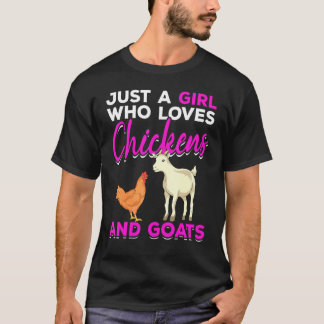 Camiseta Meninas Animais de Fazenda Mulheres Fazendeiras Ag
