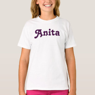 Camiseta Meninas Anita da roupa