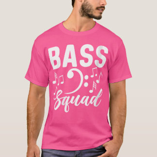 Camiseta Meninas Bass Squad Choir Cantando Música Teatral