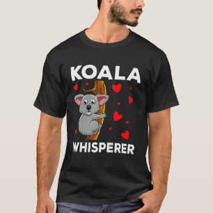 Camiseta Meninas Bonitas Crianças Koala Bear Zookeeper