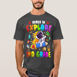 Camiseta Meninas bonitas de astronauta prontas para explora