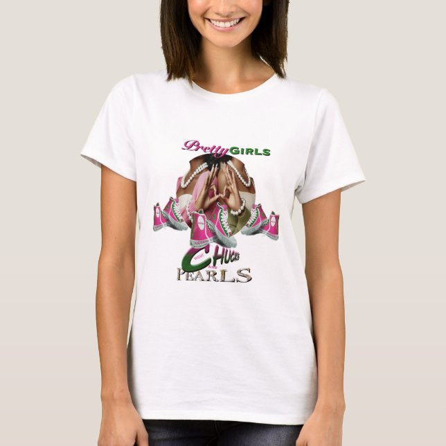 Camiseta Meninas bonito (Frente)