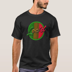 Camiseta Meninas bonito têm o que Melanin Afro Locs Dread
