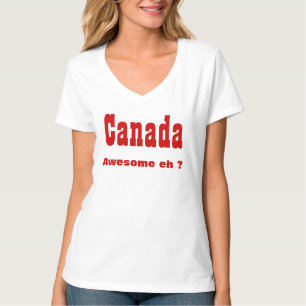 Camiseta Meninas canadianas incríveis