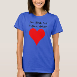 Camiseta Meninas cegas tornam deficientes