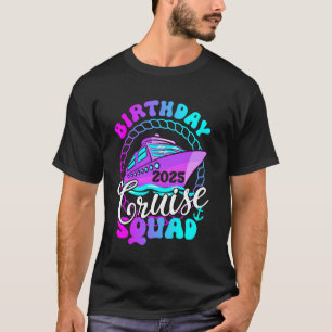 Camiseta Meninas Cruzeiros 2025 Viagem Aniversário Prima Tu
