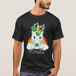 Camiseta Meninas Cute Unicorn Im Mágico Presente Para São