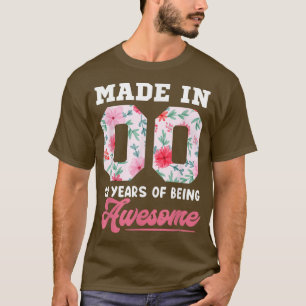 Camiseta Meninas De 22 Anos Meninas Adolescentes Meninos Pa