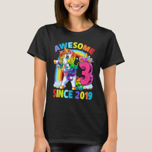 Camiseta Meninas de 3 anos adolescentes com fio dental Unic