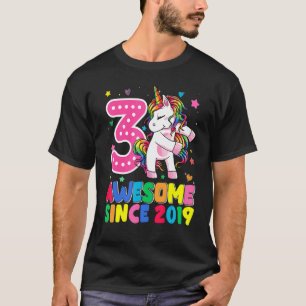 Camiseta Meninas de 3 anos adolescentes com fio dental Unic