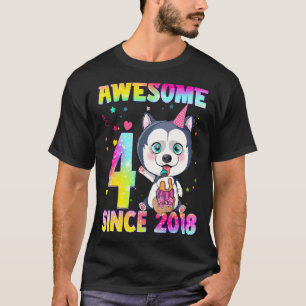 Camiseta Meninas de 4 anos adolescentes Rouco bonito