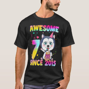 Camiseta Meninas de 7 anos adolescentes Rouco-doce 7