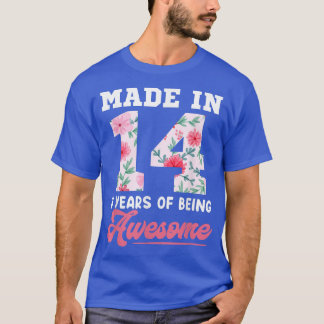 Camiseta Meninas De 8 Anos Adolescem Meninos Para O 8º Nasc