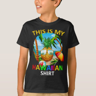 Camiseta Meninas De Abacaxi Meninas Este É O Meu Havaí