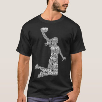 Camiseta Meninas de basquete mulheres crianças garotas 